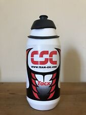 Borraccia CSC Team Cervelo Basso Cancellara Schleck Vintage Tour Bottle Bidon usato  Palermo