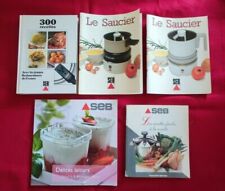 Au choix SEB livret de recettes pour saucier yaourtière cocotte minute, sensor d'occasion  France