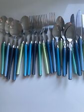 Blue tone cutlery for sale  ASHBY-DE-LA-ZOUCH
