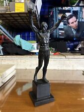 1976 Rocky Balboa Resin Faux Bronze Statue 11” Rare 2006 Stallone Boxing Legend for sale  Shipping to South Africa