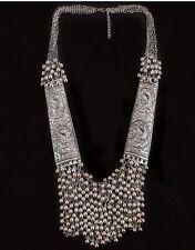 Colar de joias boho oxidado prata designer indiano estilo Bollywood afegão  comprar usado  Enviando para Brazil