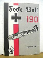 Focke Wulf 190 "Wurger" por Eberhard Weber & Uwe Feist 1968 comprar usado  Enviando para Brazil