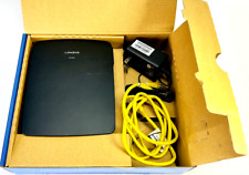 Switch Cisco Linksys Wireless Router-N WiFi 300Mbps 2.4GHz Roteador 4 Portas E1200 comprar usado  Enviando para Brazil