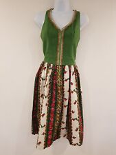 Vintage dress green for sale  PLYMOUTH