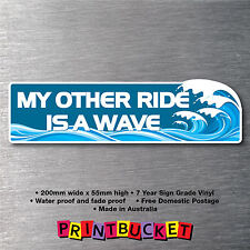 Ride wave sticker for sale  Shipping to Ireland