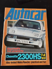 Autocar magazine 1978 d'occasion  Le Creusot