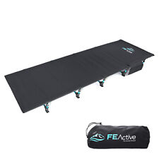 FE Active - Aluminum Cot, Foldable, Lightweight, Compact Ideal Bed for Camping, used for sale  Shipping to South Africa