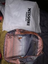 Missoni perfum backpack for sale  ROMFORD