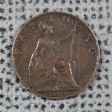 1899 farthing penny for sale  SANDHURST