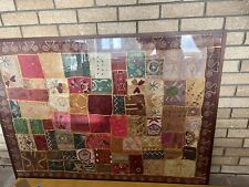 Indian patchwork tapestry for sale  NEWPORT