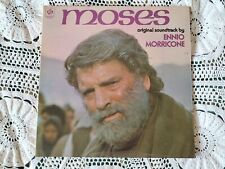 Ennio Morricone Moses 1974 Original TV Score Soundtrack Vinyl LP Album Record , used for sale  Shipping to South Africa