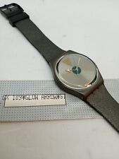 Reloj vintage 1988 Swatch GX109 ""Flecha brillante"" 34 mm hecho en Suiza nuevo de lote antiguo segunda mano  Embacar hacia Argentina