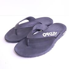 Chinelos masculinos Oakley de borracha verão preto tamanho EUA 10 comprar usado  Enviando para Brazil