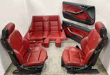 Bmw seats red for sale  OSWESTRY
