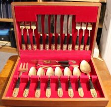 brass cutlery set for sale  CLYDEBANK