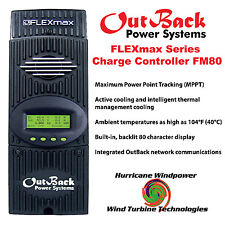 Outback Power FM80 FlexMax 80 Ponto de potência máxima de rastreamento 80 Amp Controlador De Carga Solar comprar usado  Enviando para Brazil