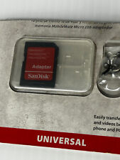 Usado, Adaptador ScanDisk Micro SD SD HC SD XC segunda mano  Embacar hacia Argentina