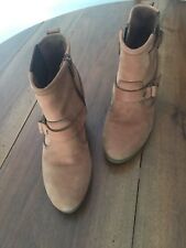 Bottines cuir camel d'occasion  Mauguio