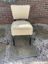 Cream leather dining for sale  YORK