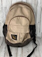 Vintage Eddie Bauer Backpack Canvas Beige Color for sale  Shipping to South Africa