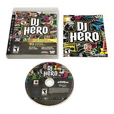 DJ Hero Sony PlayStation 3 PS3 videogame 2009 completo com manual muito bom comprar usado  Enviando para Brazil