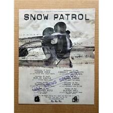 Snow patrol tour for sale  CHESTERFIELD