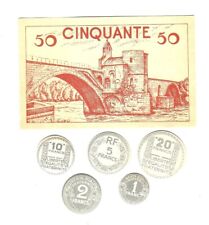Lot monnaies billet d'occasion  Saint-Genis-Laval