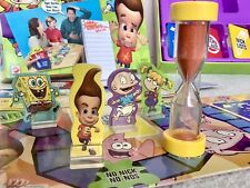 Family Board Game Nickelodeon 2001 Jimmy Neutron Rugrats Spongebob Trick Tock for sale  Shipping to South Africa