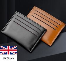 Leather slim thin for sale  UK