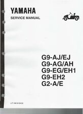 Yamaha golf cart repair service manual G2 - G9 repair shop manual  COMB BOUND for sale  Shipping to South Africa