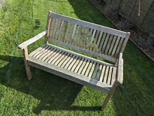 Teak garden bench for sale  LOUTH