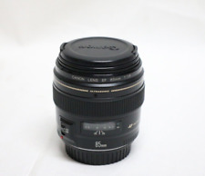 Lente ultrassônica Canon EF 85mm 1:1.8 USM - Leia a descrição comprar usado  Enviando para Brazil