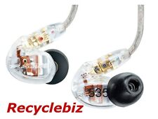  Auriculares/auriculares transparentes Shure SE535-CL SE535 ¡Envío gratuito EE. UU. 48! segunda mano  Embacar hacia Mexico