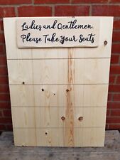 Rustic wooden wedding for sale  ST. NEOTS