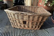 Whicker bicycle basket for sale  LONDON