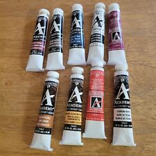 Used, Grumbacher Academy Oil Color 9 Total In Set .81 FL 24 ML for sale  Shipping to South Africa