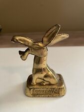 Vintage Timberjack Brass Donkey Paperweight Bottle Opener. for sale  Shipping to South Africa