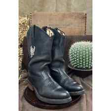 Harley Davidson botas de vaquero negras para hombre - talla 10  segunda mano  Embacar hacia Argentina