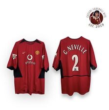 Gary Neville x Manchester United 2002-2004 casa segunda mano  Embacar hacia Argentina