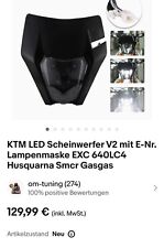 Ktm lc4 maske gebraucht kaufen  Langenhagen