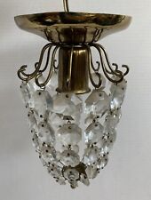 Vintage crystal basket for sale  Englewood
