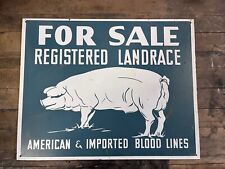 Vintage landrace pork for sale  USA