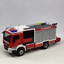 Feuerwehr 1:87 Handarbeitsmodell MAN Magirus HLF 10 Löschfahrzeug Eigenbau gebraucht kaufen  Halstenbek