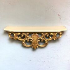 white gold wall shelf for sale  Rule
