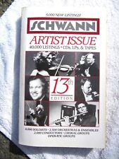 Schwann artist issue for sale  San Francisco