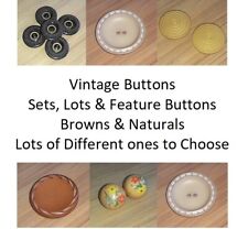 Vintage button sets for sale  LEICESTER