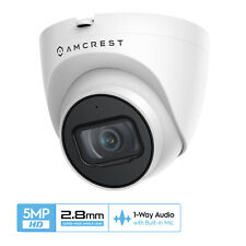 Cámara IP de seguridad exterior Amcrest UltraHD 5 MP torreta PoE garantía IP5M-T1179EW, usado segunda mano  Embacar hacia Argentina