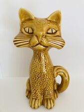 pottery cat large for sale  BROADSTONE