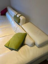 Long leather sofa for sale  LONDON