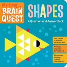 My First Brain Quest Shapes: A Question-And-Answer Book da Workman Publishing comprar usado  Enviando para Brazil